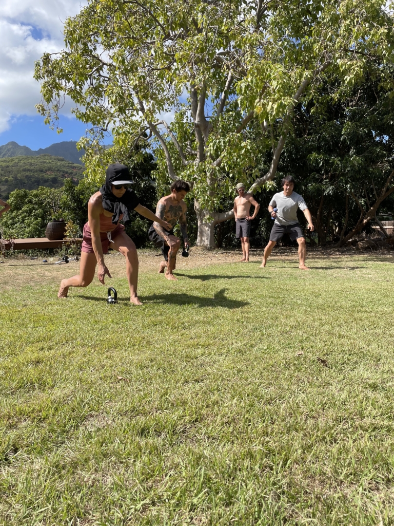 training at the Hawaii Athlete Summit